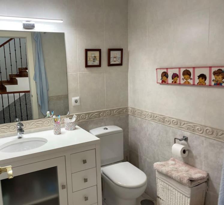Villa Casa En Ruta De La Plata Con Piscina Comunitaria Guillena Esterno foto